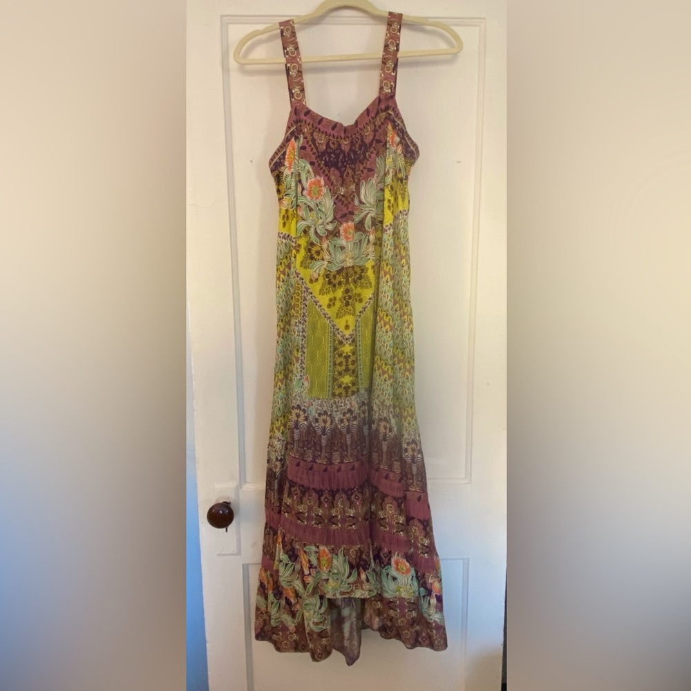 Anthropologie maxi dress size small
